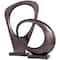 Geometric Abstract Metal Tabletop Sculpture Set